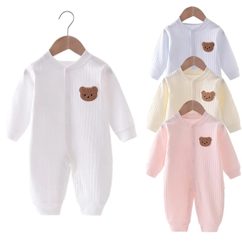 Bear Motif Babygrow