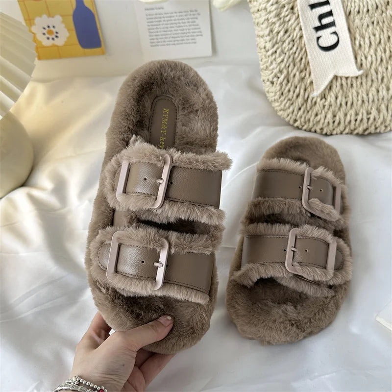 Adult Fur Slipper