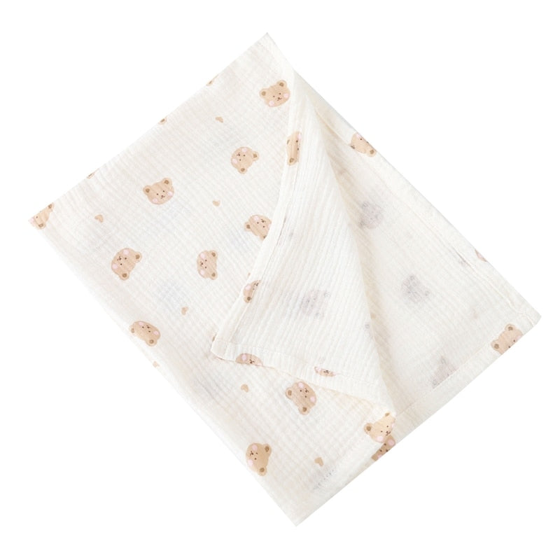 Cotton Gauze Muslin Blanket Super Soft