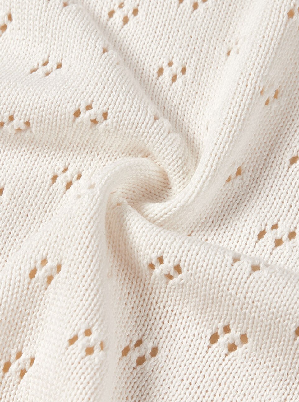 Knitted Baby Blanket 100% Cotton