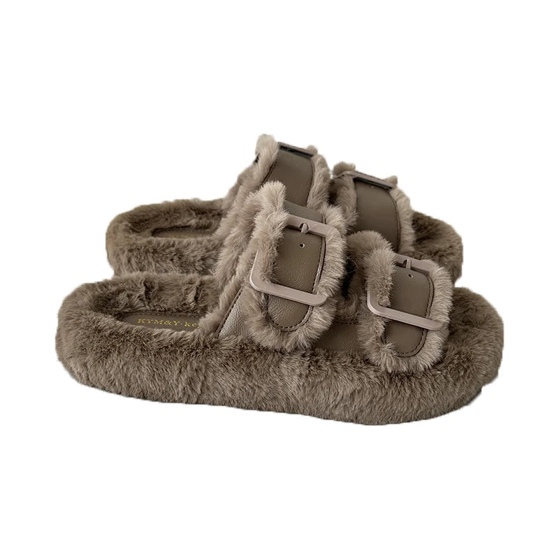 Adult Fur Slipper