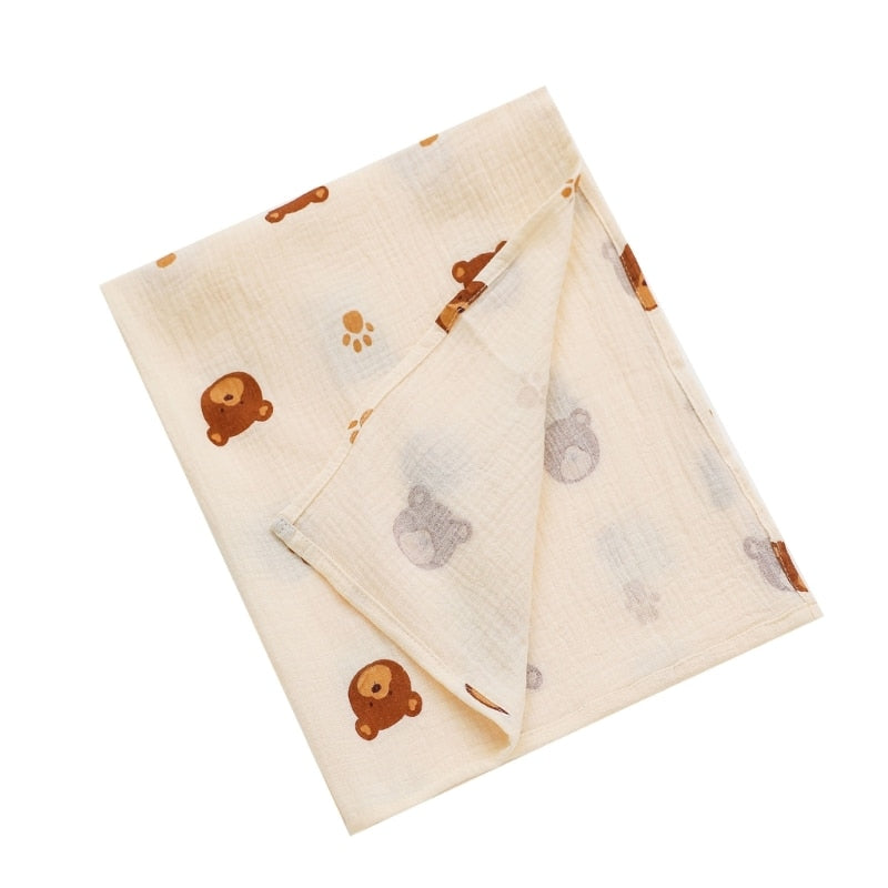 Cotton Gauze Muslin Blanket Super Soft