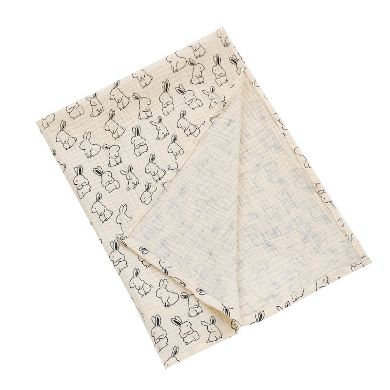 Cotton Gauze Muslin Blanket Super Soft