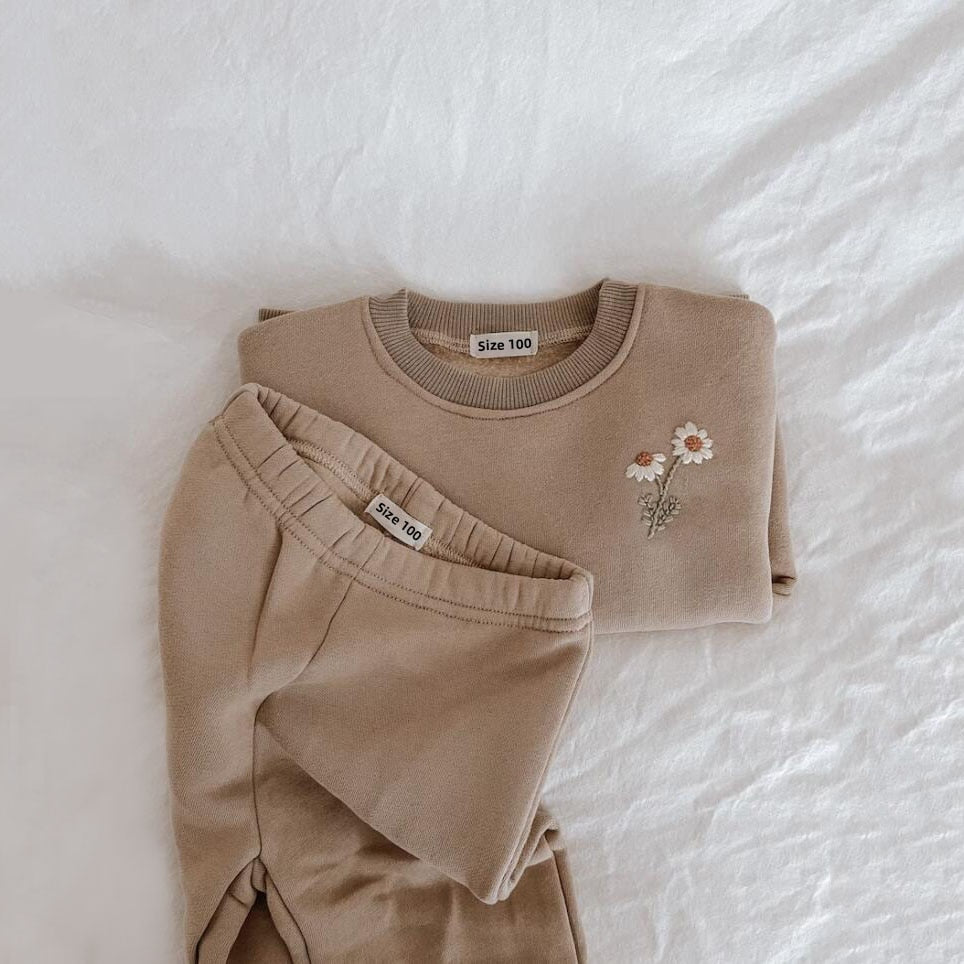 Fleece Pullover Tops + Pants