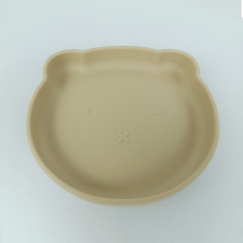 Shatter-proof Silicone Baby Bear Plate