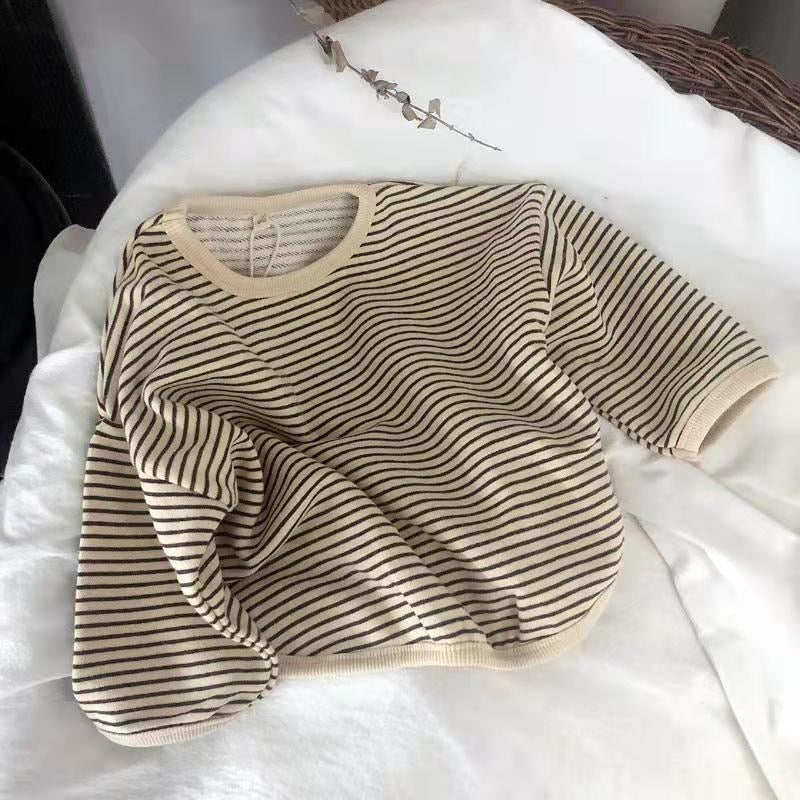 Long Sleeve Striped Top