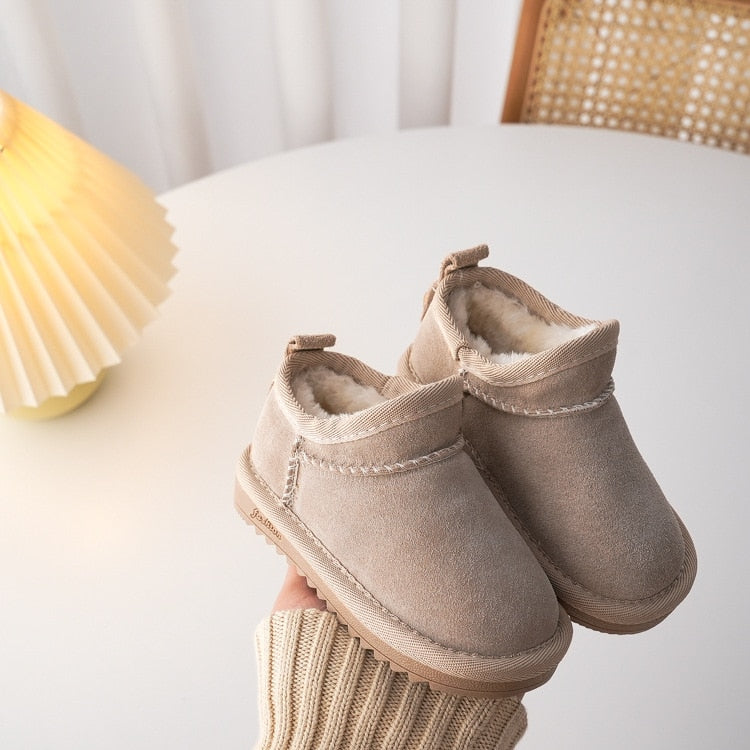 Infant fur store lined boots