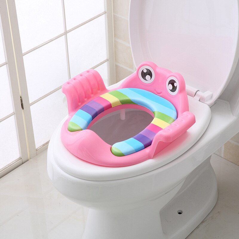 Baby Toilet Potty Seat with Armrest for Training