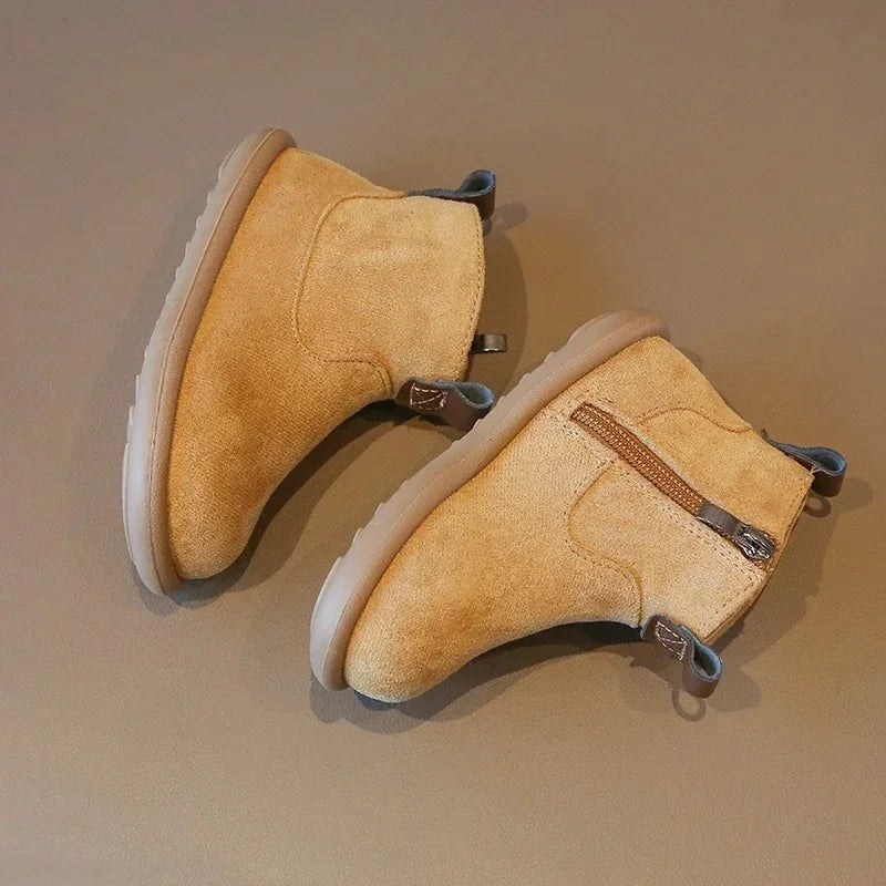 Casual Suede Ankle Boots