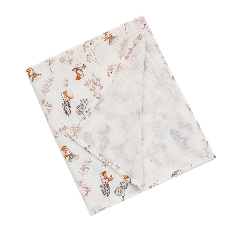 Cotton Gauze Muslin Blanket Super Soft