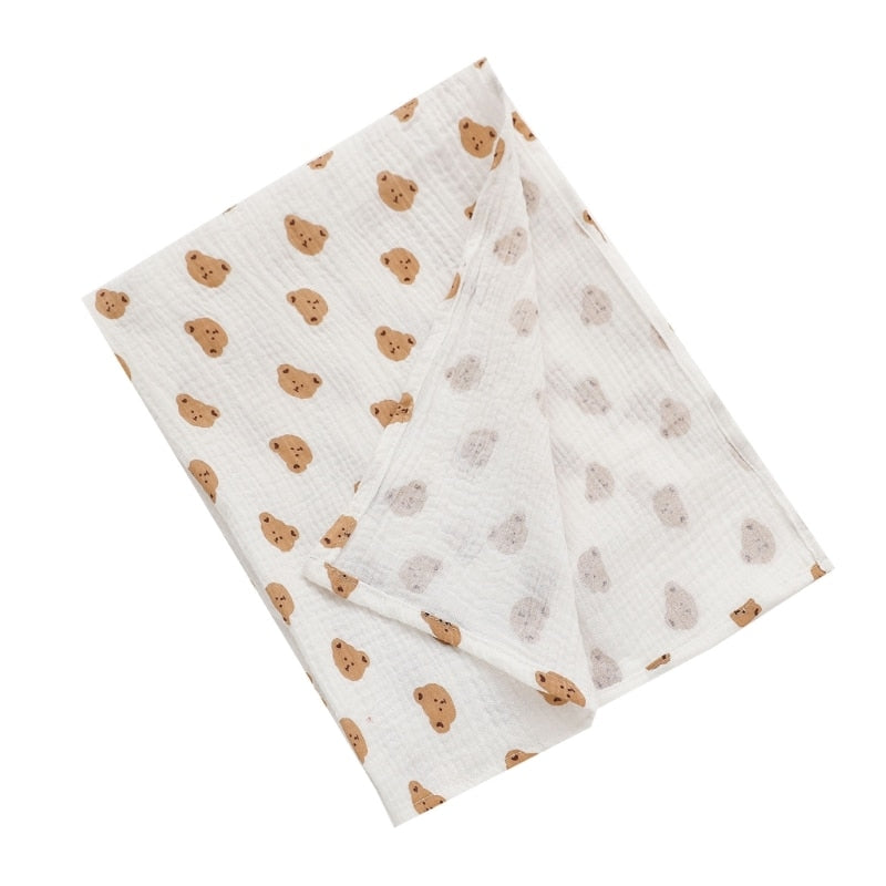 Cotton Gauze Muslin Blanket Super Soft