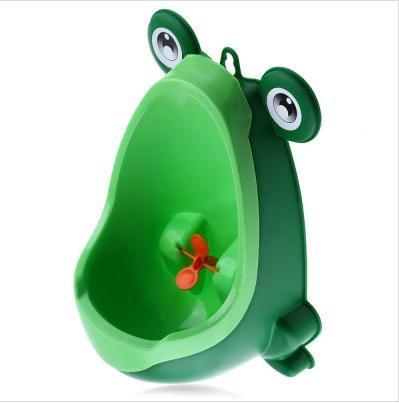 Baby Boys Standing Potty Frog Shape Wall-Mounted Urinals