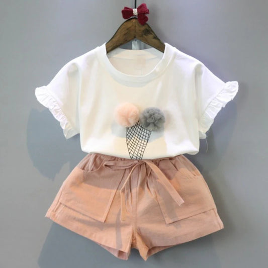 Ice Cream Short Sleeve Set