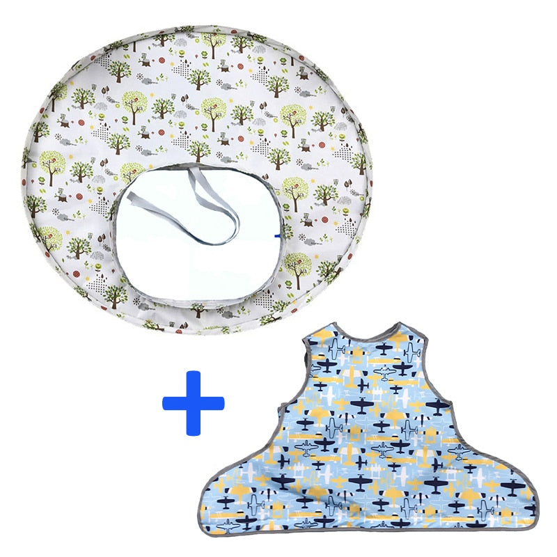 3 in 1 Baby Bib Table Cover Dining Chair Gown