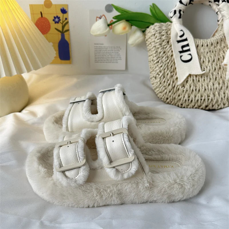 Adult Fur Slipper