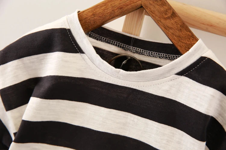 Striped Summer T-shirt & Short Set