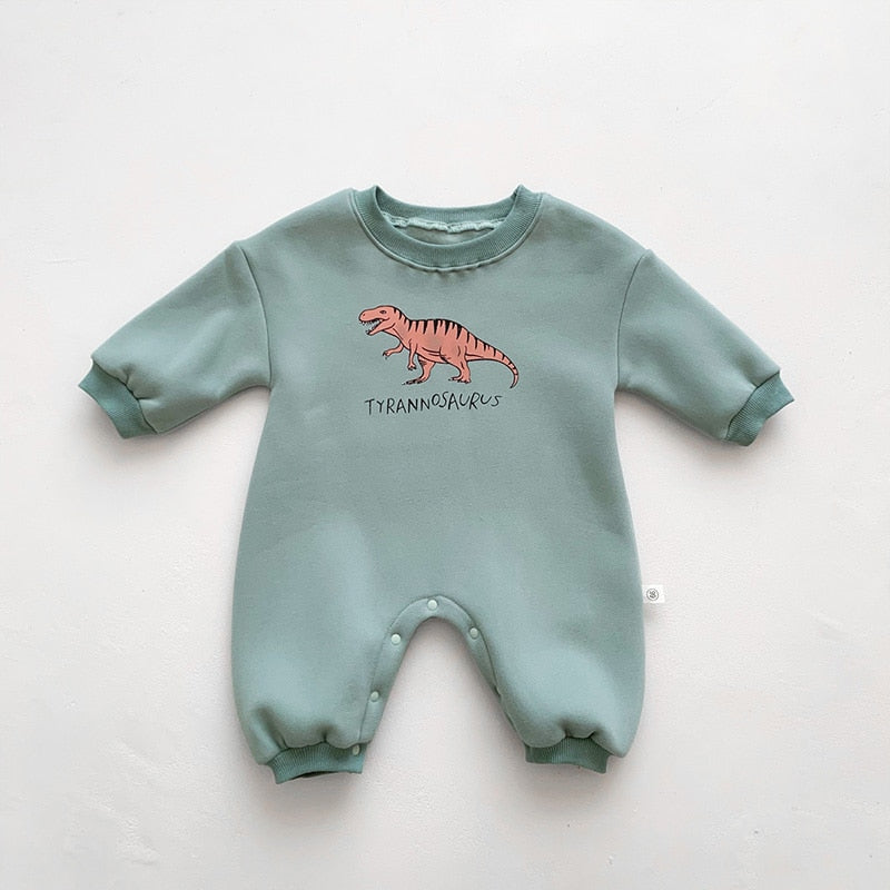 Dinosaur Long Sleeve Babygrow