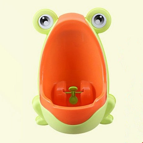 Baby Boys Standing Potty Frog Shape Wall-Mounted Urinals