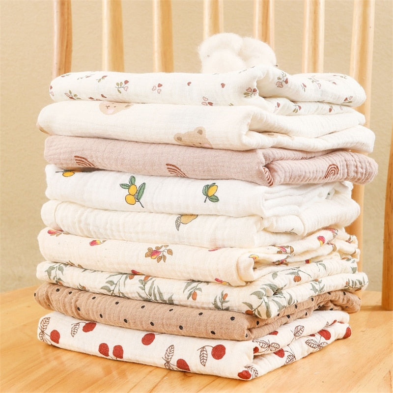 Cotton Gauze Muslin Blanket Super Soft