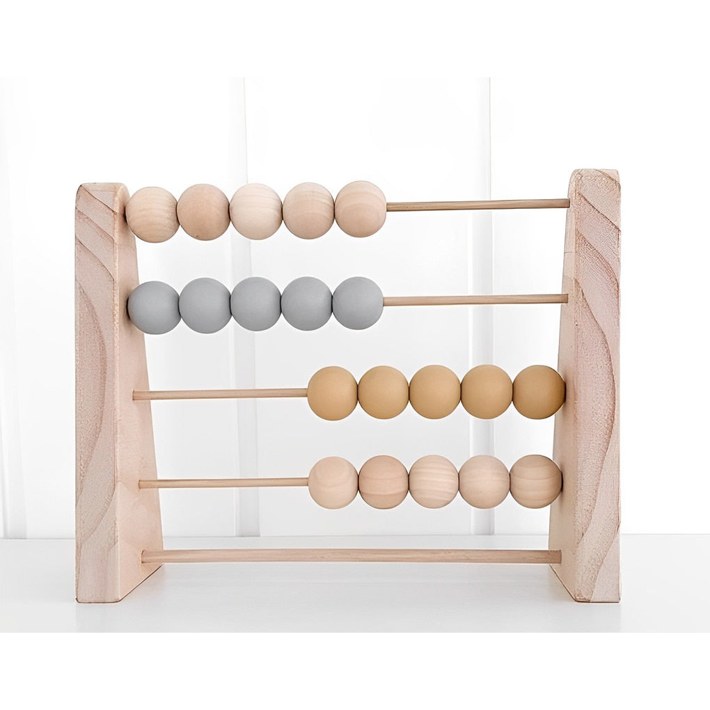 Wood Abacus Toy Early Education