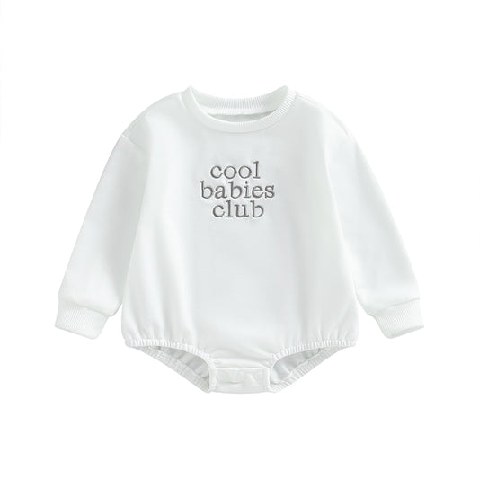 Long Sleeve Cool Babies Club Romper